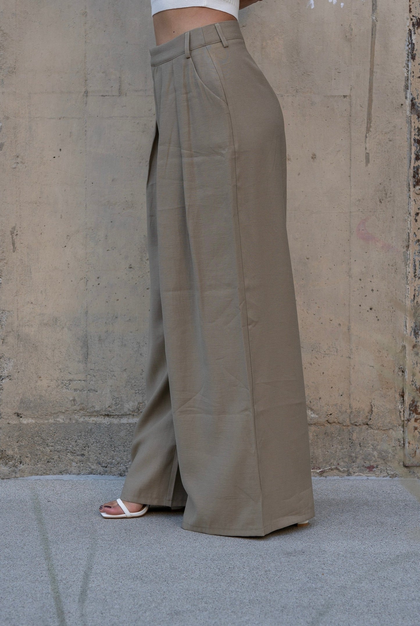 Can't Get Enough Wide Leg Trousers